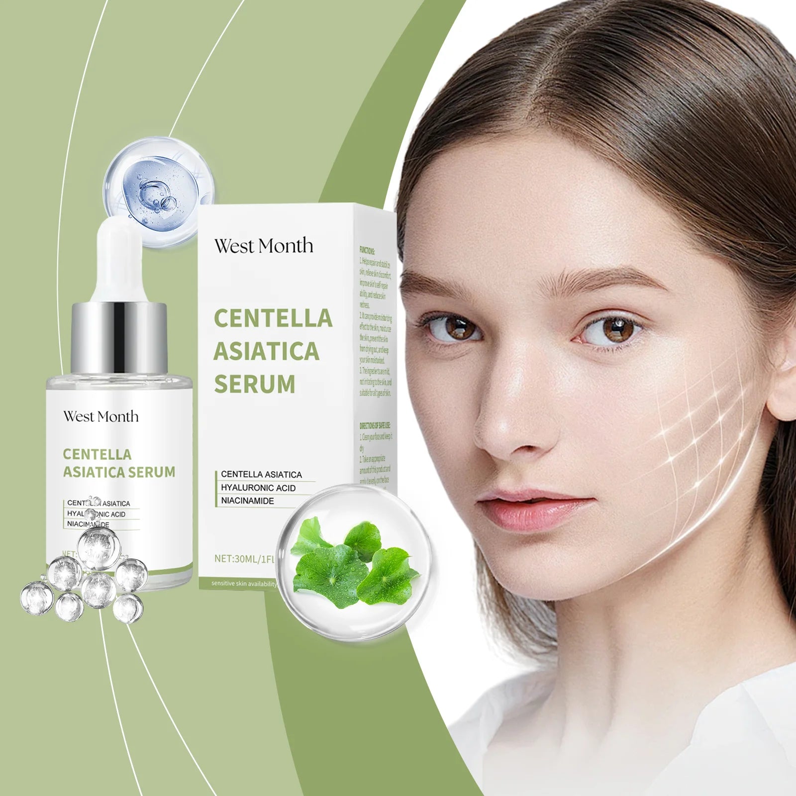 Centella Asiatica Cica Essence – Hydrating Face Serum 30ml