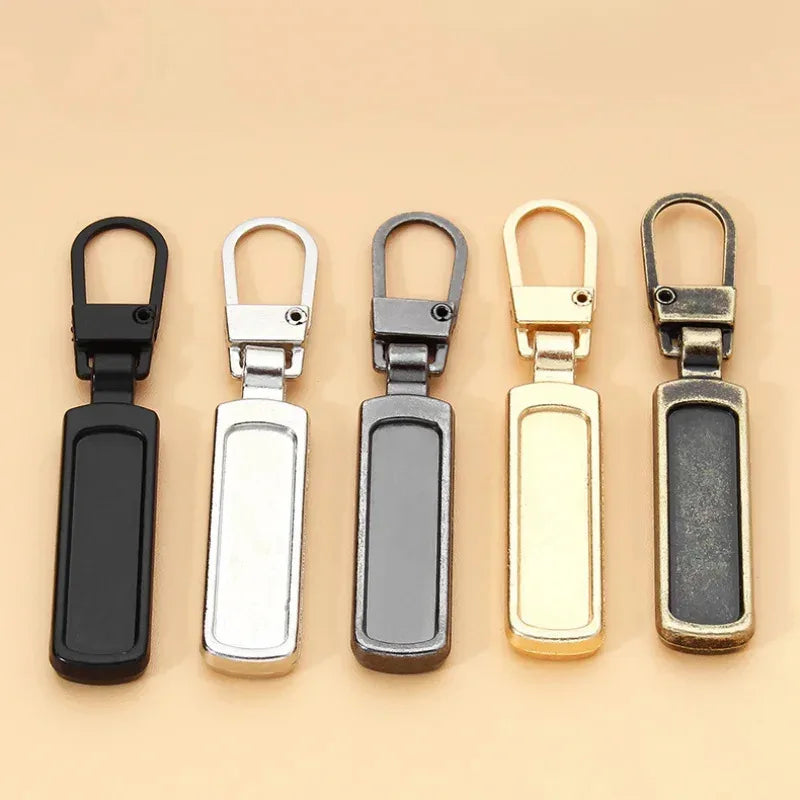 5/25pcs Detachable Metal Zipper Pullers for Zipper Sliders Head Zippers Repair Kits Zipper Pull Tab DIY Sewing Bags Down Jacket Oasis Select