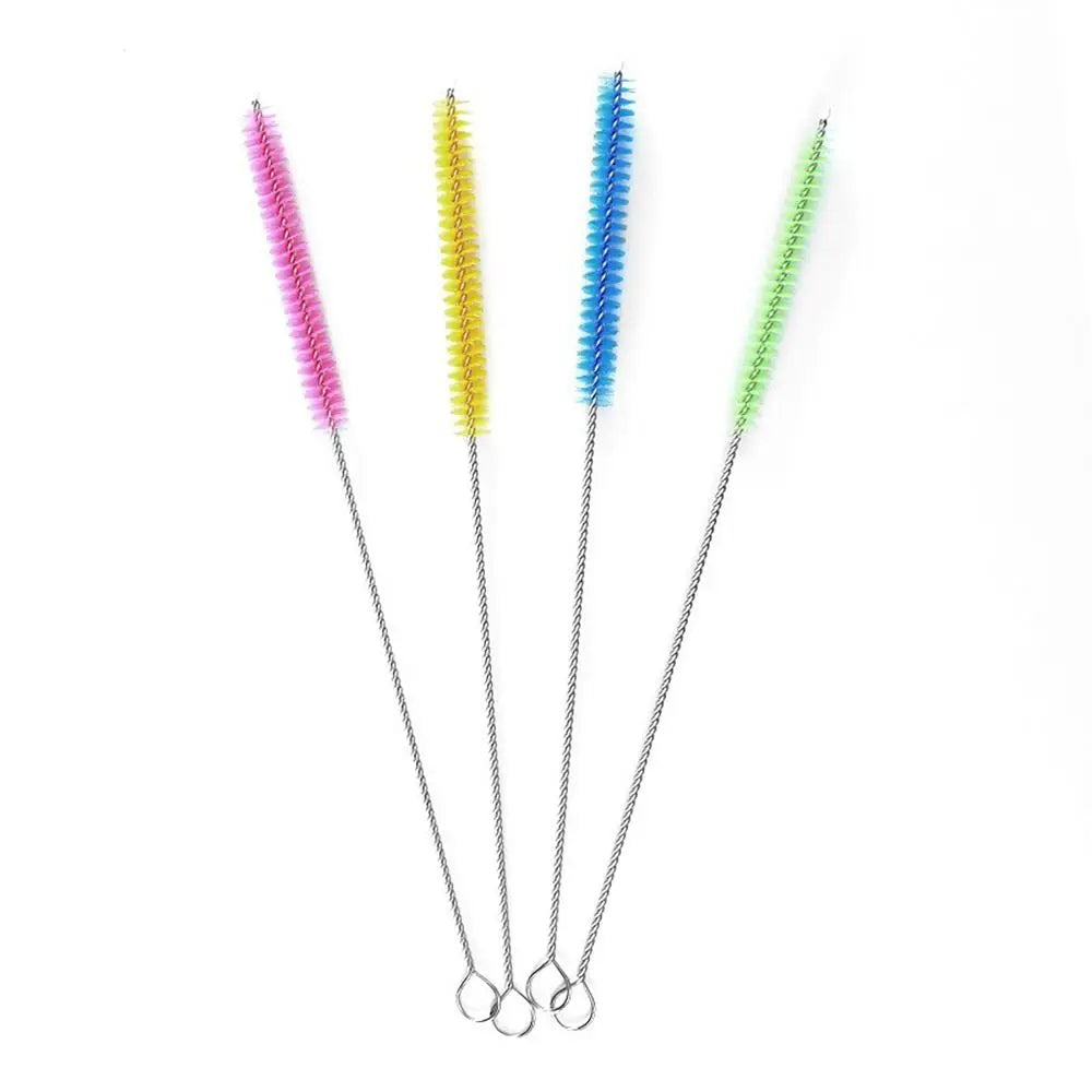Colorful Multi-purpose Straw Cleaning Brush Nylon Bottle Accessory Glass Tube Brush Straw Cleaners for Office Kitchen Oasis Select