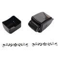 Convenient Lace Rolling Stamp DIY Handcraft Score Printing Pattern Roller Stamp Plastic Roller Sealing Painting Graffiti Gifts Oasis Select Black