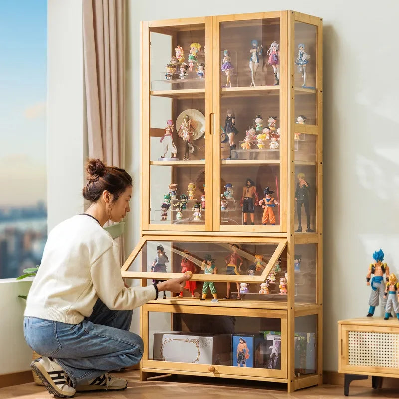 Figure display cabinet building block model Lego acrylic display stand non-glass transparent product ornament display cabinet Oasis Select