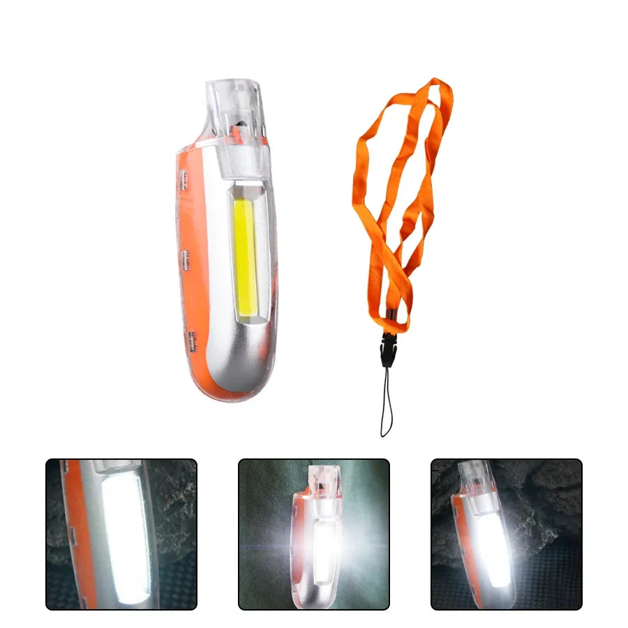 EDC Powerful Whistle Light USB Rechargeable Key Chain Led Flashlight 3-speed Adjustment Emergency Torch For Dog Bird Training Oasis Select whistling light 1PC