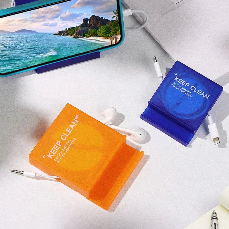 Cable Winder Storage Box Portable Rotatable Cord Organizer Retractable Reel Home Travel All Digital Users Hot Sale New 2026 Oasis Select
