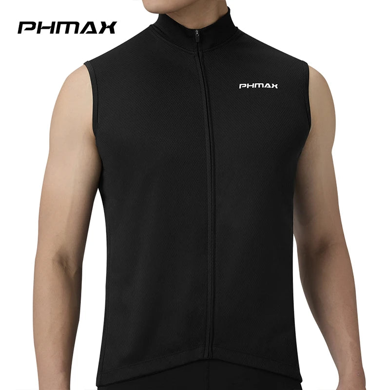 PHMAX Summer Cycling Vest Lightweight Breathable Quick-drying Sleeveless Reflective MTB Road Bike Motorcycle Vest Bike Jacket Oasis Select PM-WY-41101 XXXL