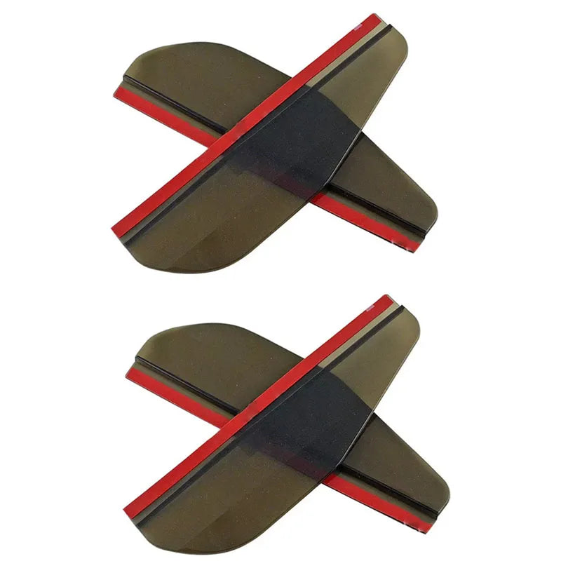 1/2/3/4Pairs Rear View Side Mirror Rain Board Eyebrow Guard Sun Visor Shade Shield Car Exterior Accessories Car Styling Oasis Select 2pairs Black
