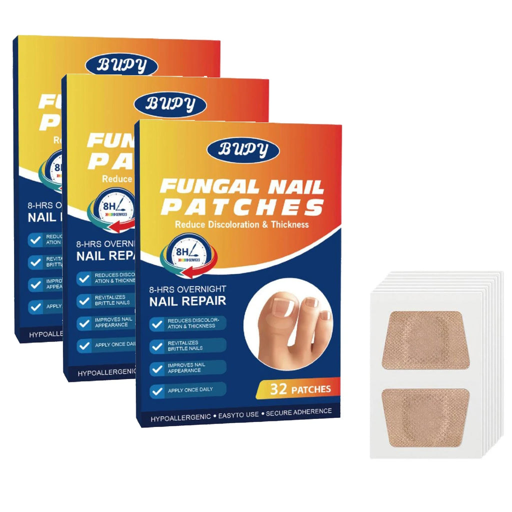 3 Packs Fungal Nail Patches, Toenail Fungus Treatment Extra Strength – Overnight Nail Care Repair For Damaged Discolored Nails Oasis Select pack of 3