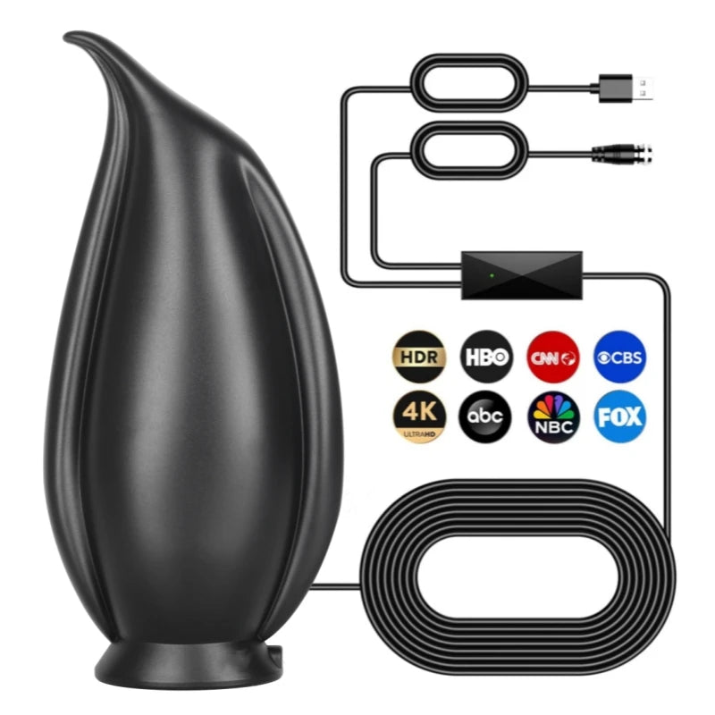 Amazon New Private Model High-Definition Digital TV Antenna Indoor Outdoor HDTV Antenna DVB-T2 Oasis Select
