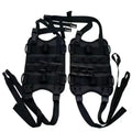 Motorbike Fuel Tank Side Bag Universal Mounting Base Front Load Saddle Bag Hanging Base for Motorcycle Accessories Oasis Select black