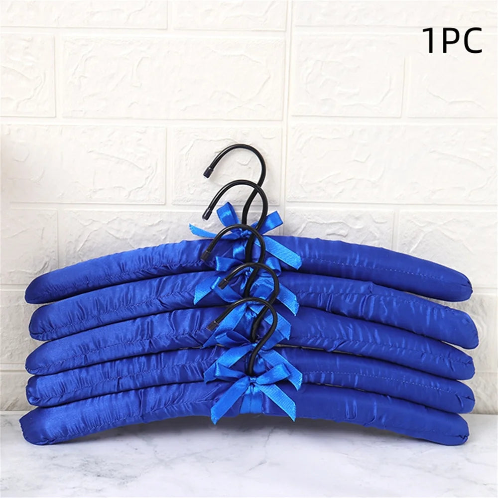 Satin Padded Clothes Hanger – Non-Slip, Silk Wrapped & Slim