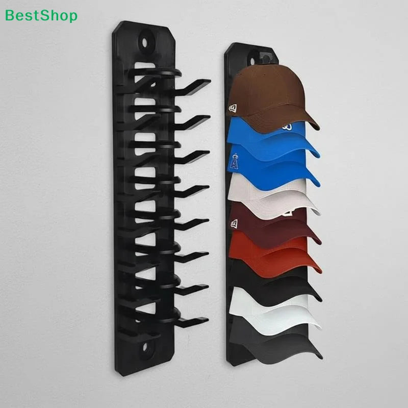 Baseball Cap Rack & Hat Organizer for Door & Closet