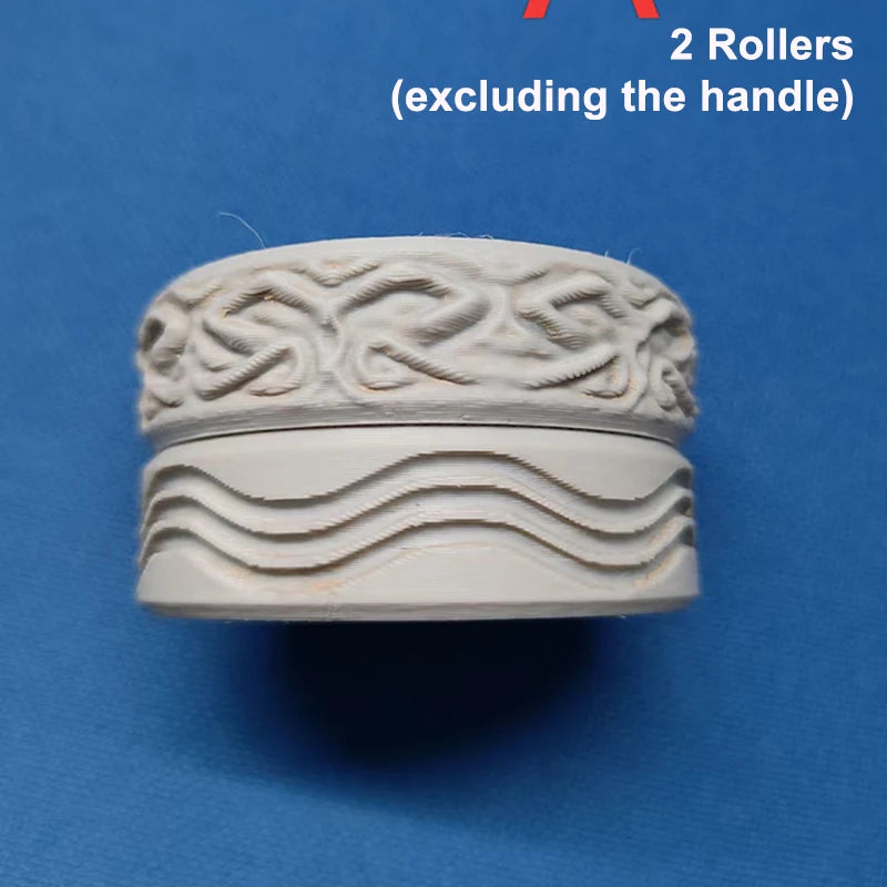 Egyptian-Inspired Relief Rolling Tool Clay Texture Wheel Clay Stamp Roller Pottery Making Tools DIY Handcrafts, Arts & Crafts Oasis Select B1