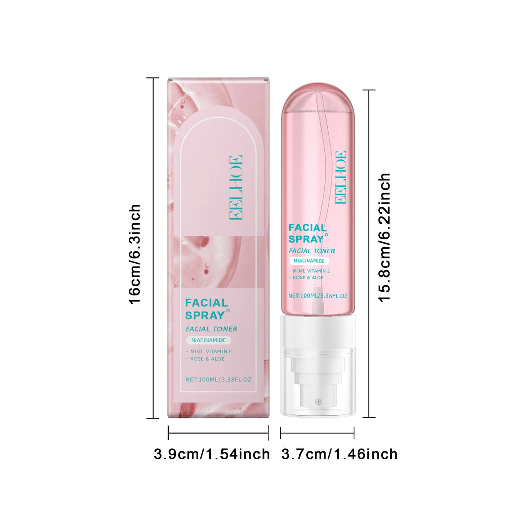 Niacinamide Toner Spray Moisturizing Brightening Facial Skin Care Improve Dullness Even Skin Tone Hydrating Smoothing Skin Oasis Select