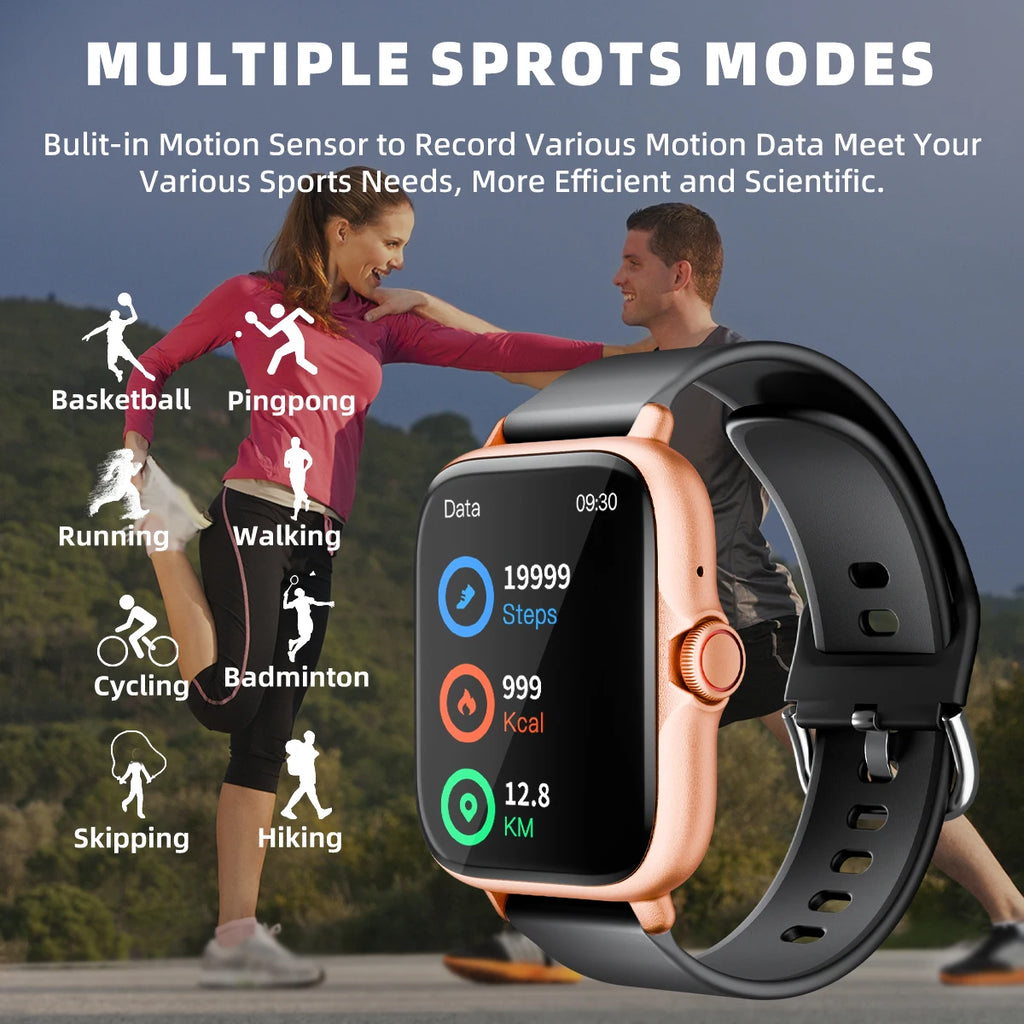 DESERTCAT 1.83" Smart Watch – Calls, Sleep & Activity Tracker