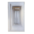 450ml/550ml Glass Cups with Bamboo Lids and Straw 1pc Mason Jars Coffee Mug Beer Can Shaped for Cocktail Milk Juice Cola Gift Oasis Select 550ml 450-550ml