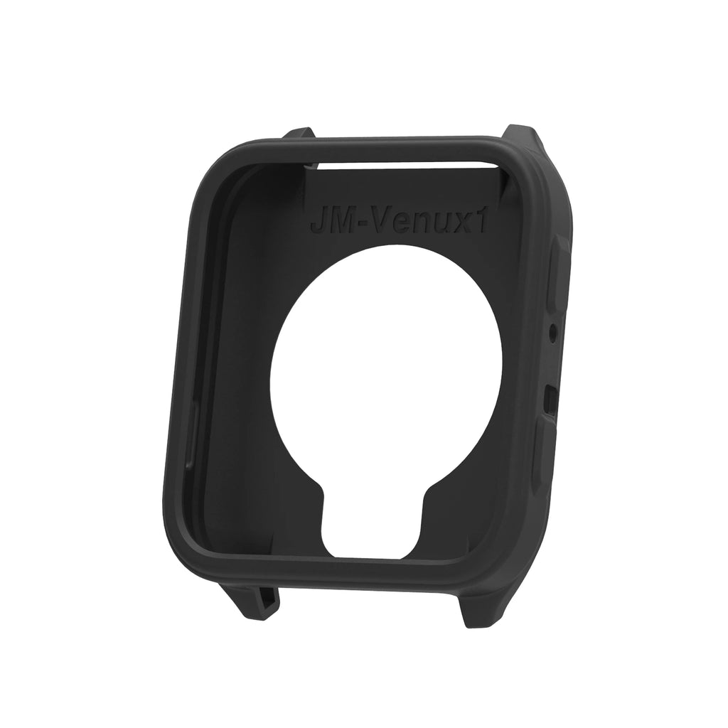 Silicone Case for Garmin Venu X1 – Scratch Bumper Cover Smartwatch Case Oasis Select black