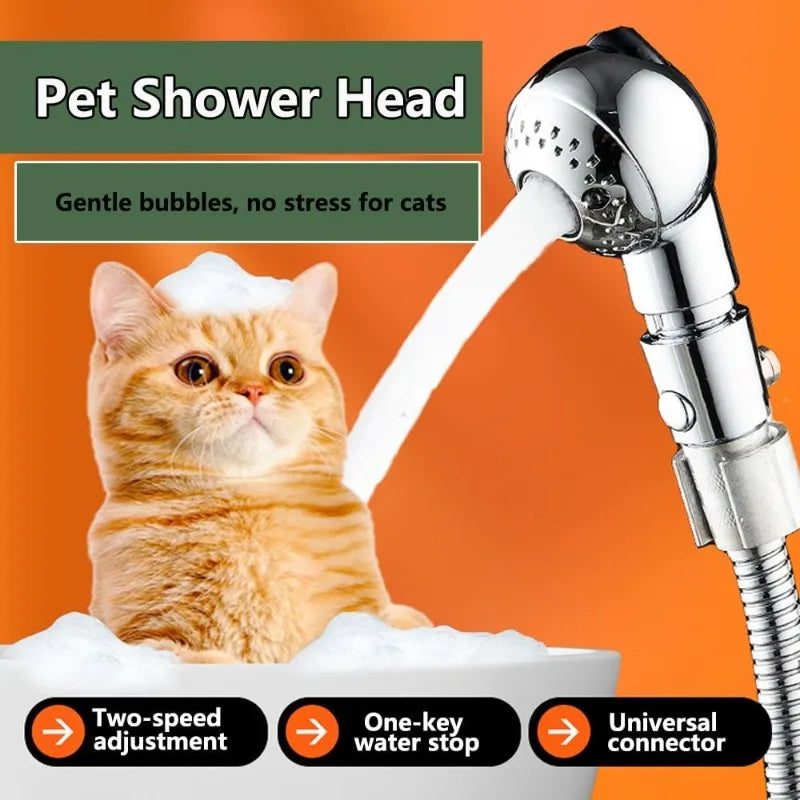 Pet Shower Head Pet Shop Dog Shower Head Water Saving Shower Head Children's rosette head bath shower head Bathroom Accessories Oasis Select