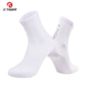 X-TIGER Professional Reflective Cycling Socks Breathable Non-slip Sports Socks Outdoor Running Cycling Hiking Basketball Socks Oasis Select X-WZ-X-0302 L