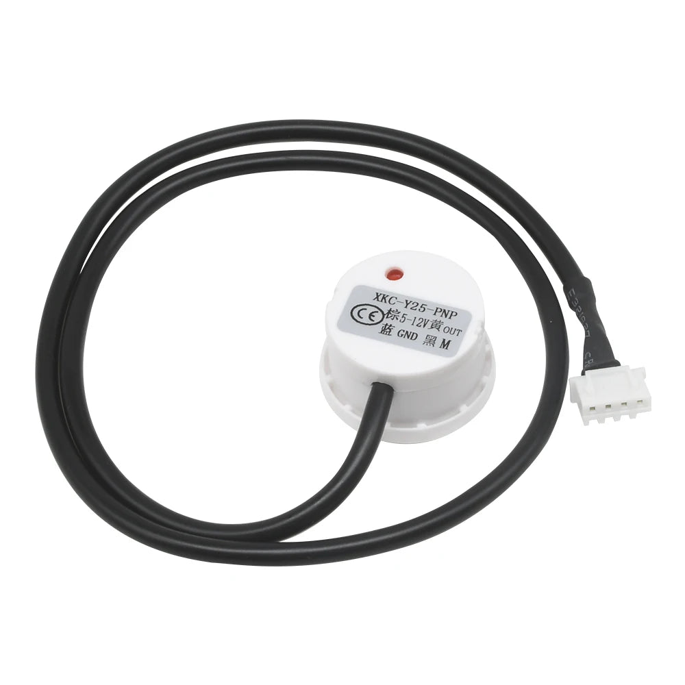 Non-Contact Liquid Level Sensor Switch XKC-Y25-PNP 5-12V Detector Outer Adhering Level Sensor Liquid Induction Level Switch Oasis Select White