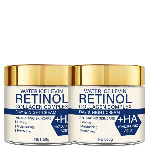 Retinol Collagen Day & Night Cream with HA – Anti-Aging 50g