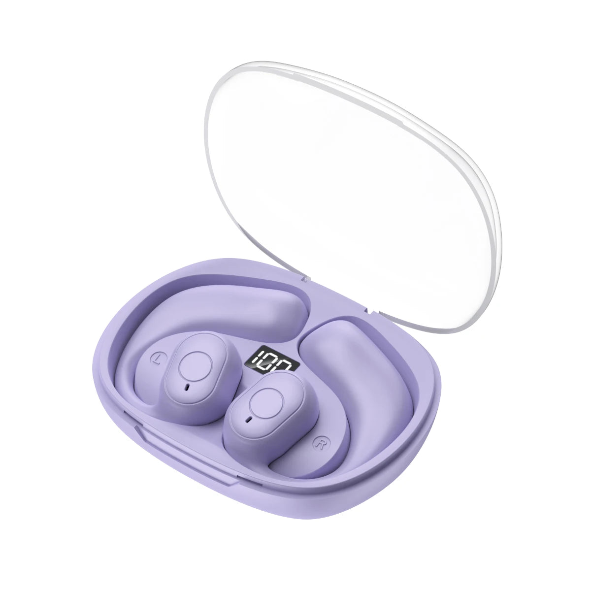 TWS Bluetooth Earphones Wireless bluetooth headset Noise Cancelling Headsets With Microphone Headphones For smartphones Oasis Select purple