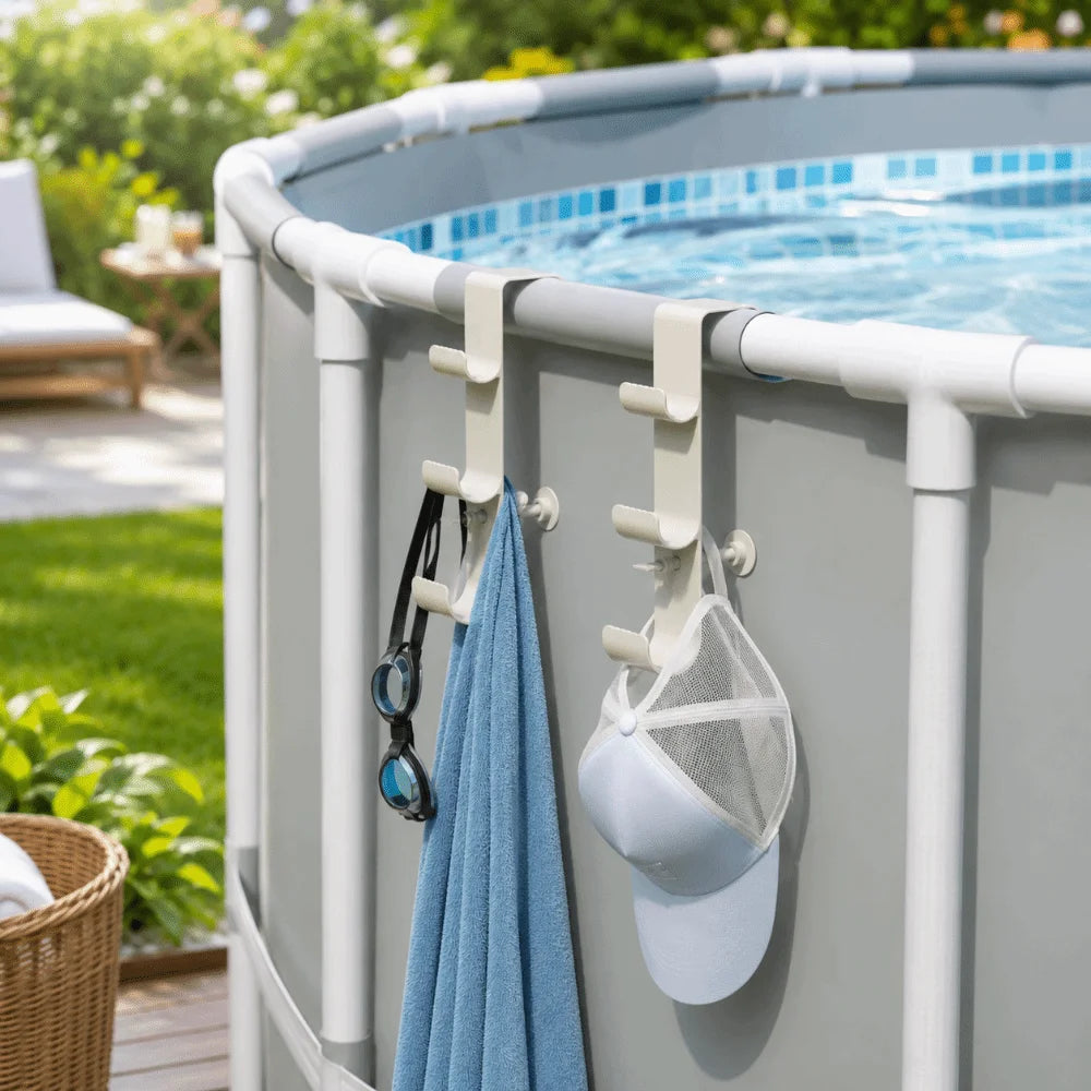 Adjustable Pool Pole Bracket – Multi-Use Hook Holder | Hot Tub