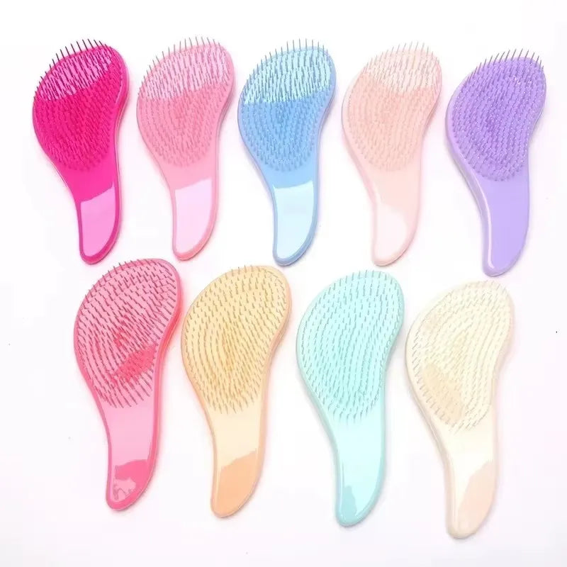 3/6Pcs Comb Anti-static Massage Hair Brush Tangle Detangle Air Cushion Hair Brush Comb Salon Barber Hair Styling Tools Oasis Select