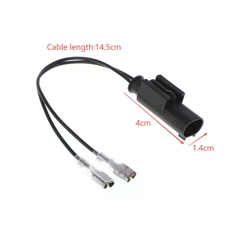 1/3Pcs For Motorcycle Adventure Modification Horn One Split Two Wire Harness Plug Accesorios Para Vehiculos Car Audio Cable Oasis Select