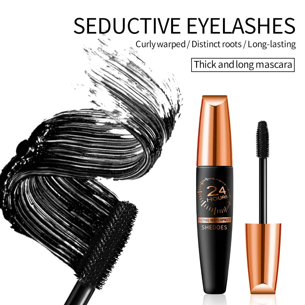 Waterproof Slim Black Mascara – Smudge-Proof Natural Lashes Waterproof Mascara Oasis Select