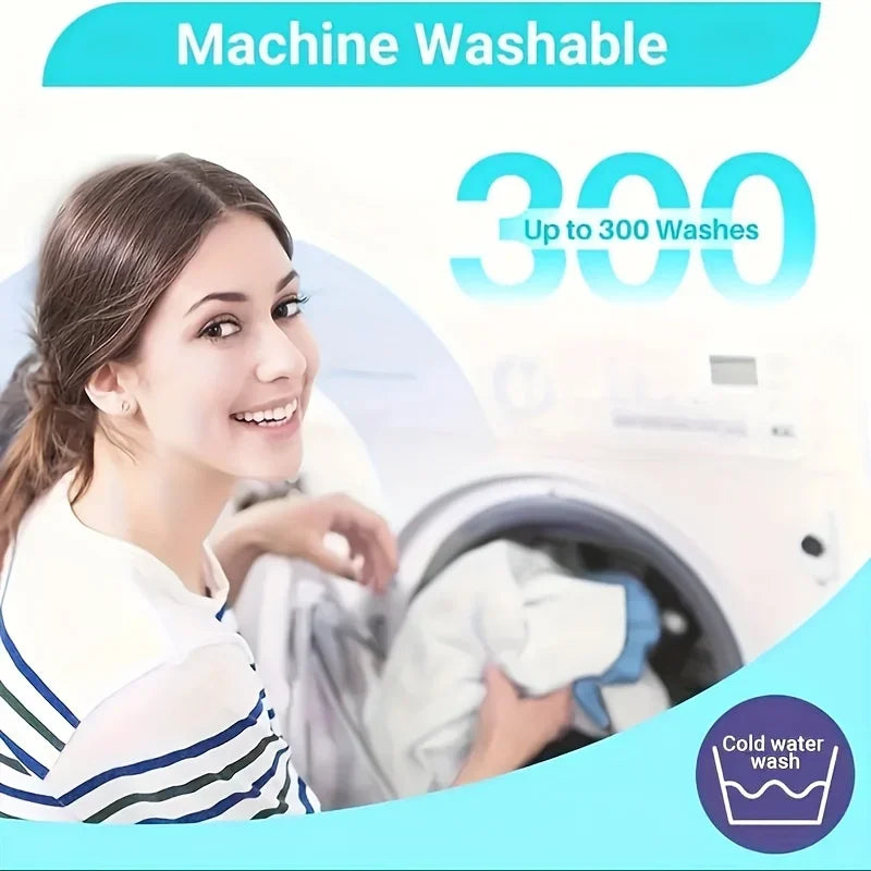 Leak-Proof Washable Incontinence Pad - Counter-slip Non-Woven Fabric Bed Mat for Seniors, Pets, Menstruation & Home Use Oasis Select