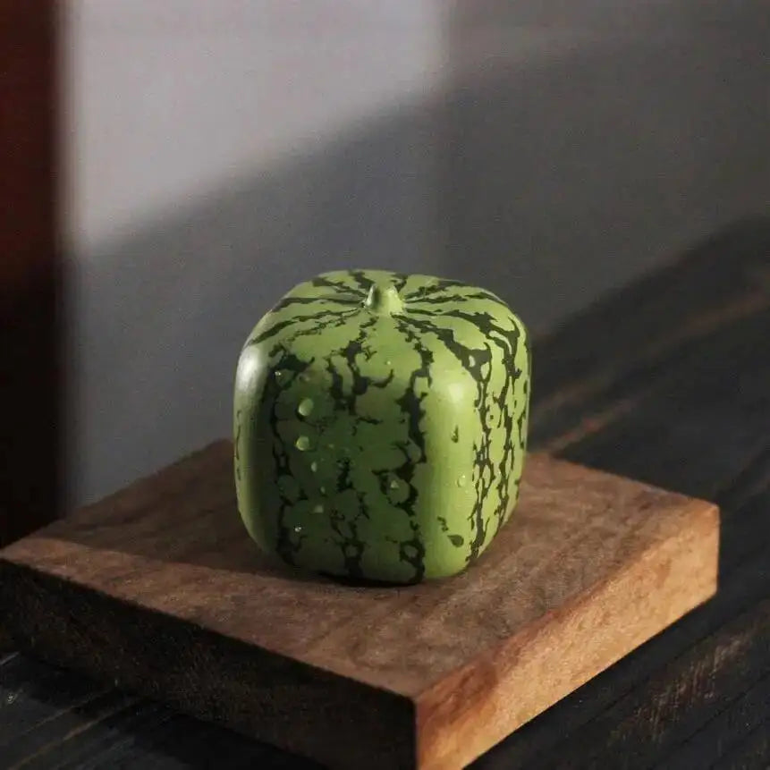 Souvenir Zisha Four Happiness Tea Pet Gift Box Watermelon Pumpkin Cantaloupe Cucumber Melon Brings Wealth Oasis Select