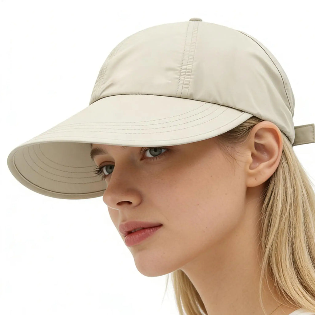 UV Protection Hat Summer Breathable Adjustable Sun Hat For Women Wide Brim Caps Ladies Beach Visor Hat for Outdoor Sports Oasis Select