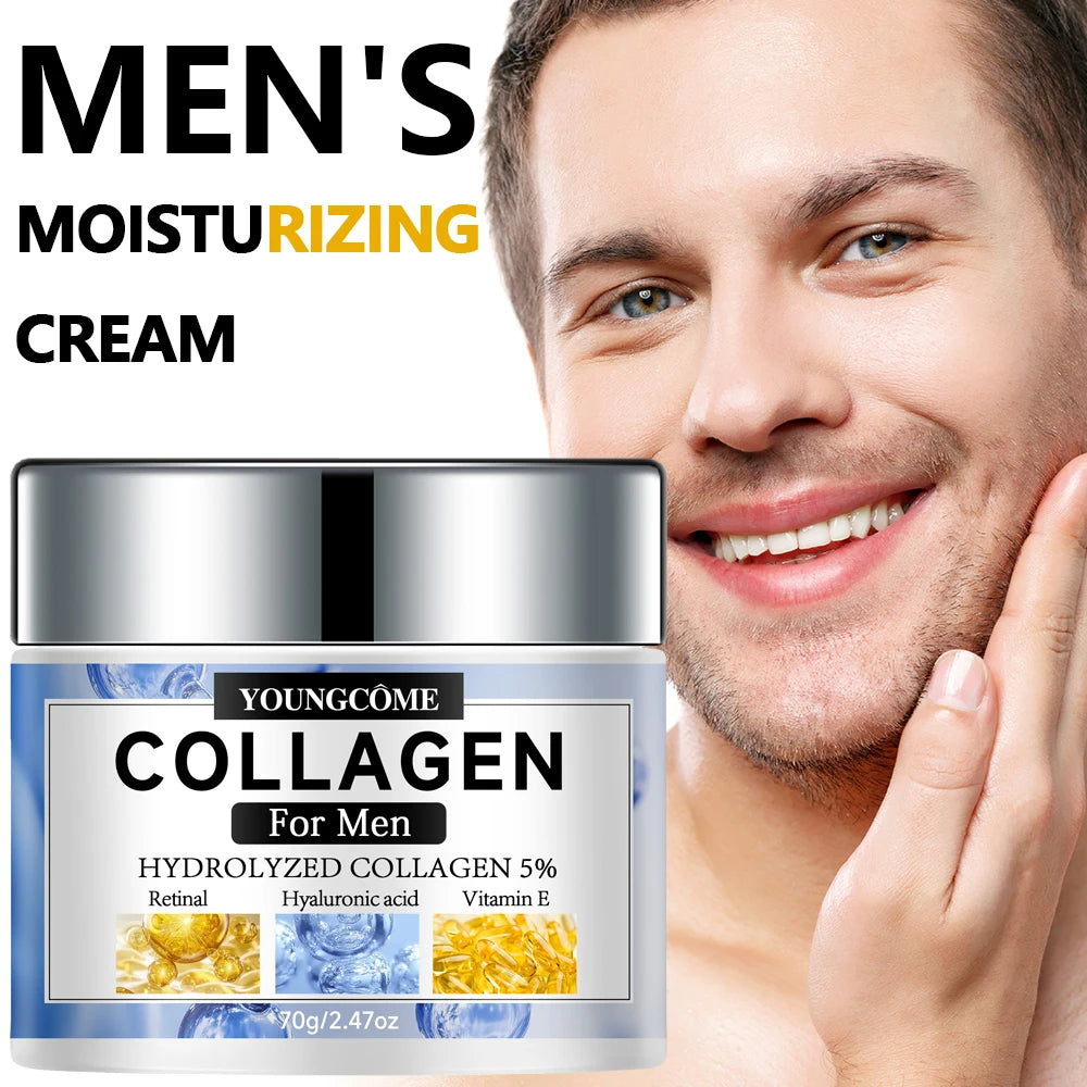 YOUNGCOME Men's Retinol Face & Neck Cream – Firm & Moisturize Men's Retinol Cream Oasis Select