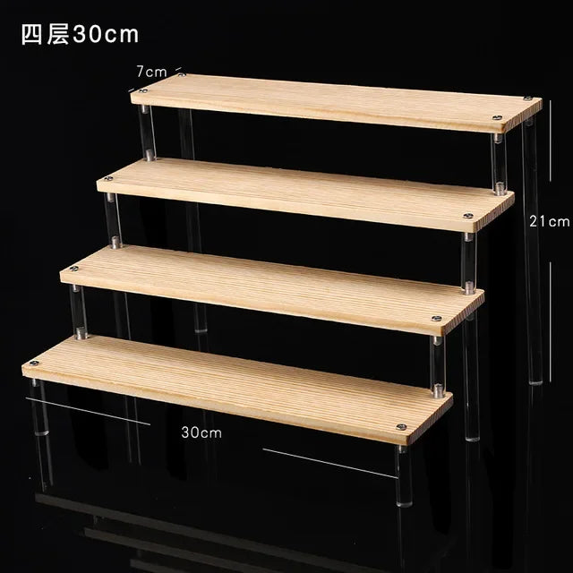Acrylic Display Riser Rack – Perfume, Makeup & Cupcake Stand