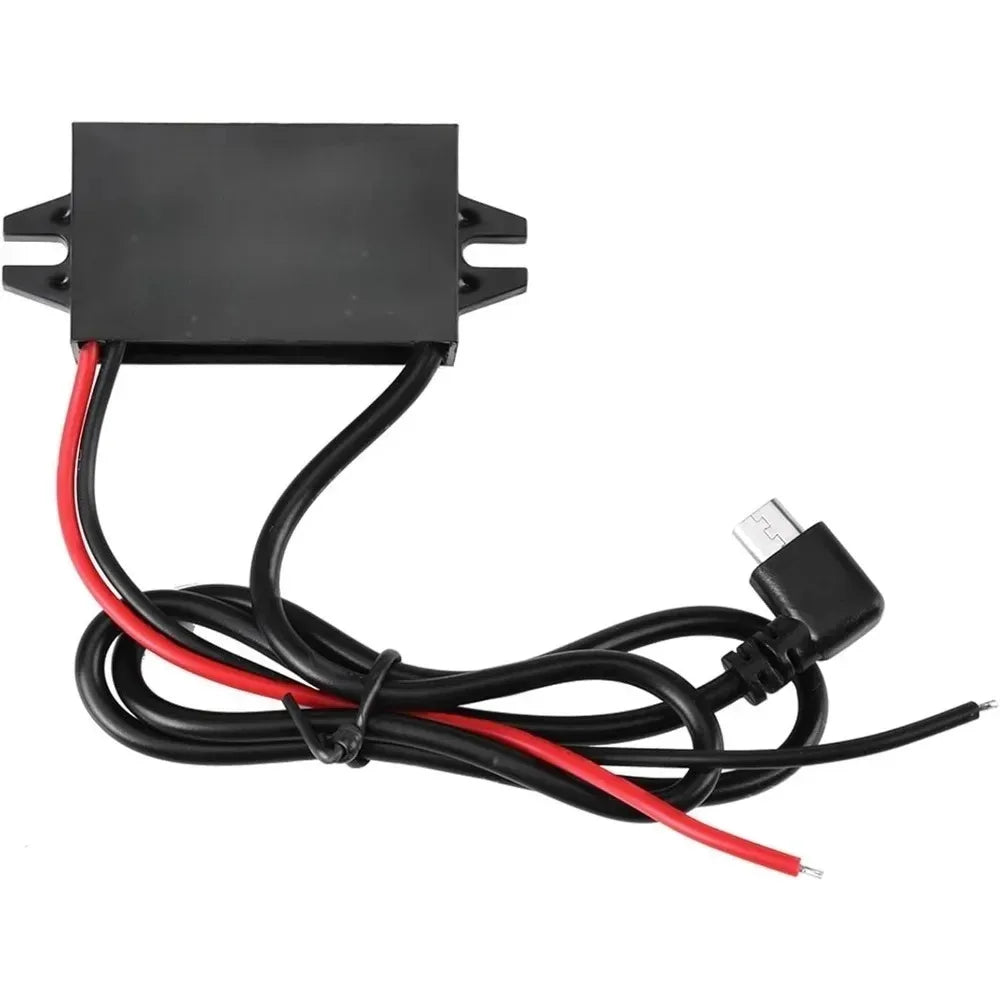 IP67 Waterproof DC/DC 12V Step Down To 5V 3A 15W Buck Converter For Car Stereo Radio Monitoring LED Display Electric Fan Motors Oasis Select