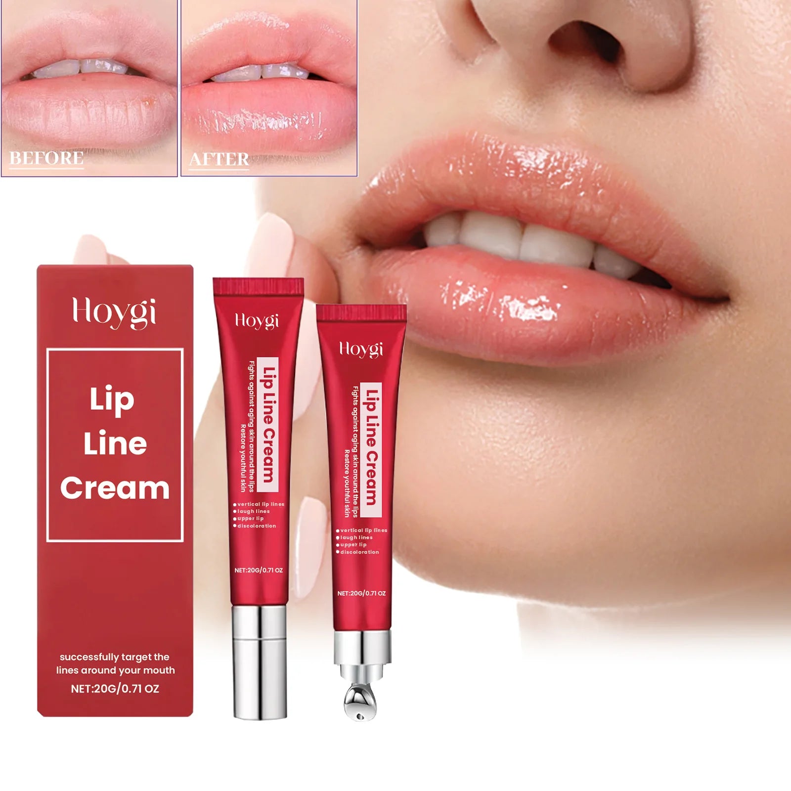 Hoygi Lip Balm – Fade Lines, Hydrate & Exfoliate Lips 20g Lip Repair Cream Oasis Select