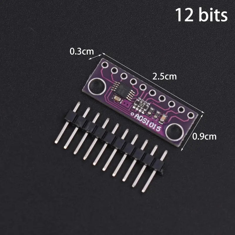 ADS1115 ADS1015 12/16 Bit I2C Module Precision 4-Channel Development Board With Pro Gain Amplifier For Arduino Oasis Select B2