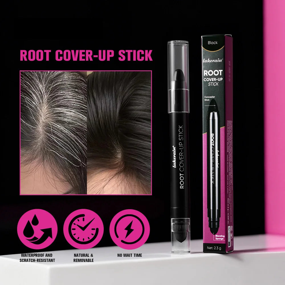 Lakerain Root Cover-Up Stick | Waterproof Grey Hair Concealer