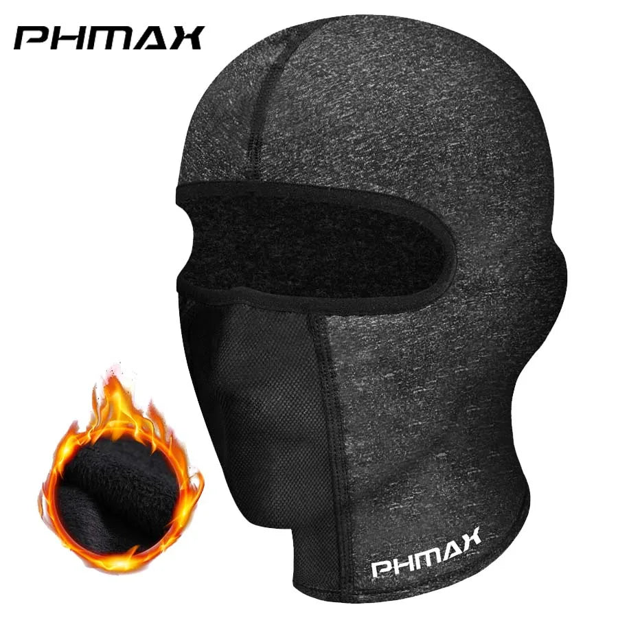 PHMAX Motorcycle Riding Mask Wind Protection And Warmth Breathable Full Face Mask Balaclava Hat Scarf Hood Moto Biker Wind Cap Oasis Select PM-DJMZ-0102