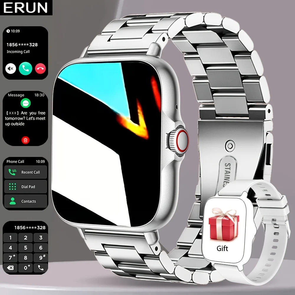 ERUN Smart Watch 1.83" Touchscreen – Call, Sports & Weather