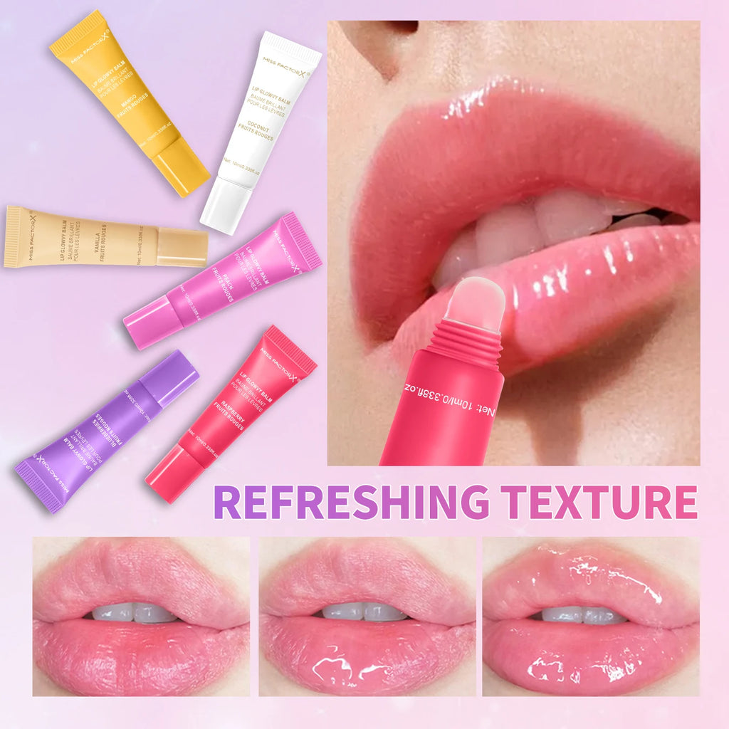 24pcs/box 6-color moisturizing lip gloss - Long lasting moisturizing, nourishing lips, glossy effect, women's gift choice Oasis Select