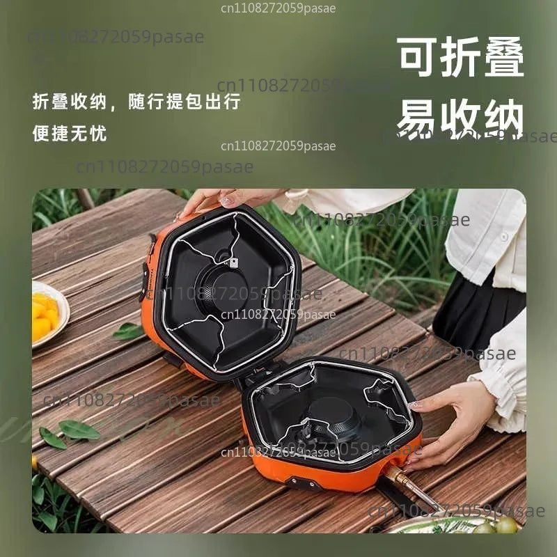 Portable Folding Camping Stove for Backpacking & Outdoors
