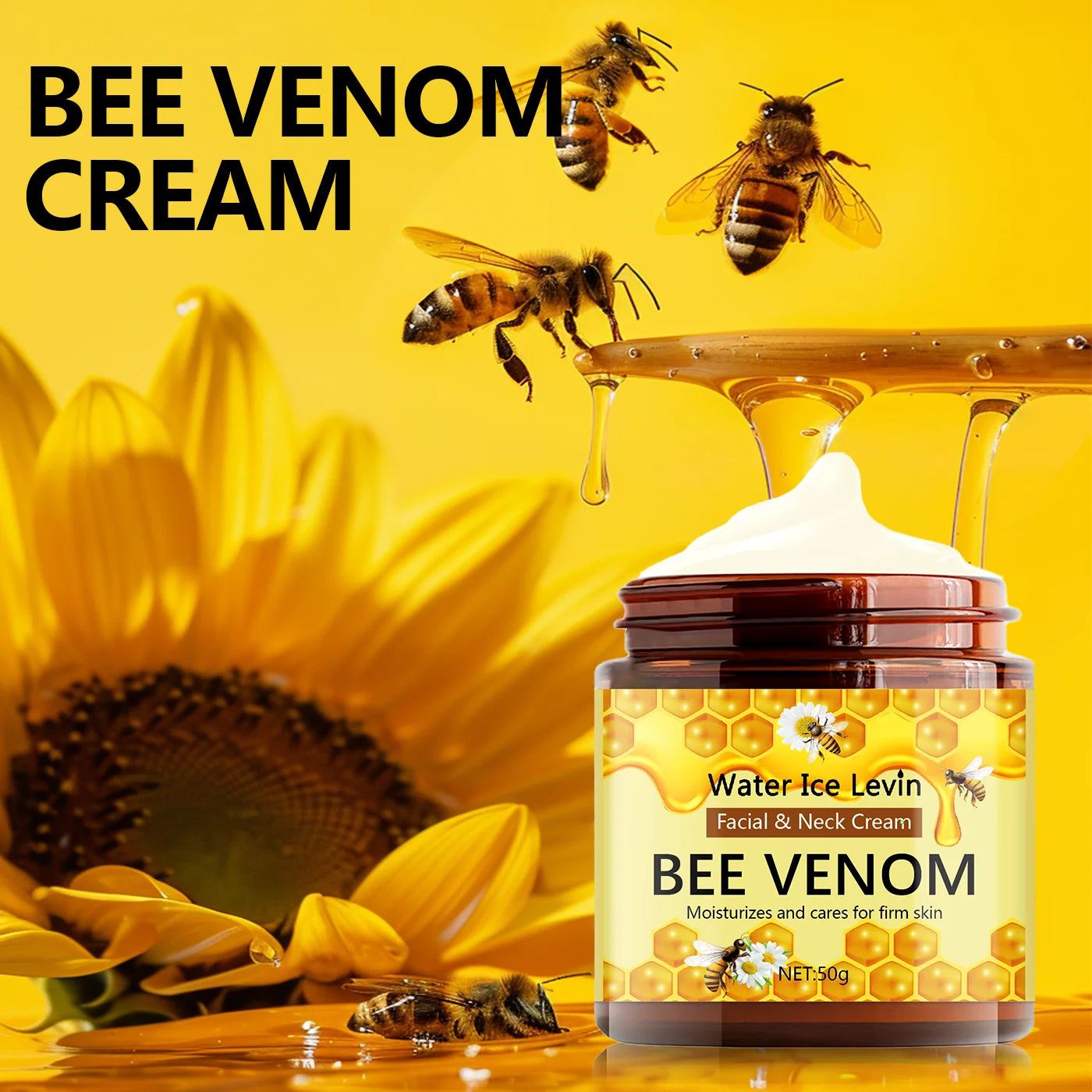 Bee Venom Face Cream – Brighten, Anti-Wrinkle & Spot Fader Face Brightening Cream Oasis Select
