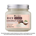 SUYARUN Natural Rice & Coconut Exfoliating Scrub - Gentle Brightening Face/Body Scrub for All Skin Types, Vegan, Sulfate-Free. Oasis Select 300g