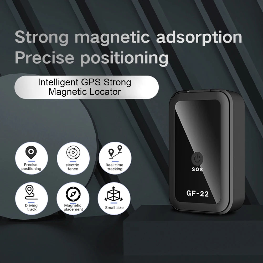 Mini GPS Tracker GF-22 – Real-Time WiFi LBS Car Pet Kids Locator GPS Tracker Oasis Select