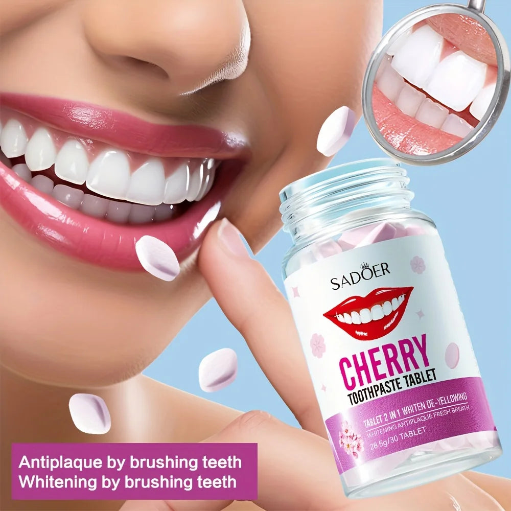 Sakura Chewable Toothpaste Tablets – Fresh Breath | 28.5g Toothpaste Tablets Oasis Select