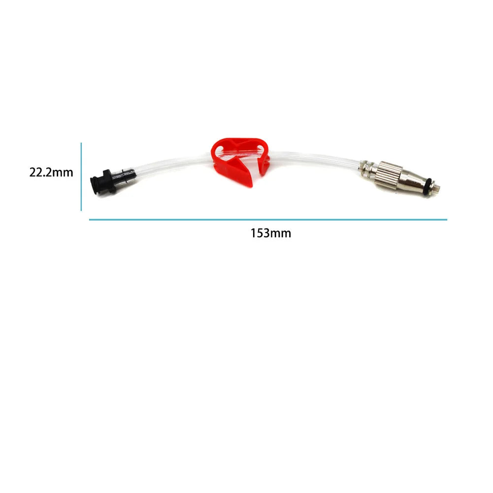 For RockShox Reverb 1X Remote Compatible Bicycle Hydraulic Brake Oil Filling Connector for Easy Brake Bleeding Oasis Select