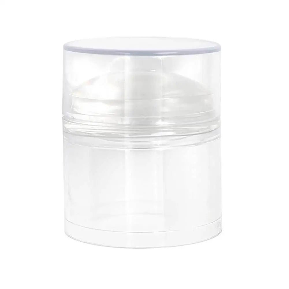 French Nail Art Stamper – Clear Silicone Stamp & Scraper Nail Art Stamper Oasis Select Round shape