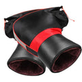 Protective Motorcycle Handlebar Gloves Muffs Thick Warm Rainproof Winter Warmer Universal Fit Scooter Bike Guantes Windproof Oasis Select black