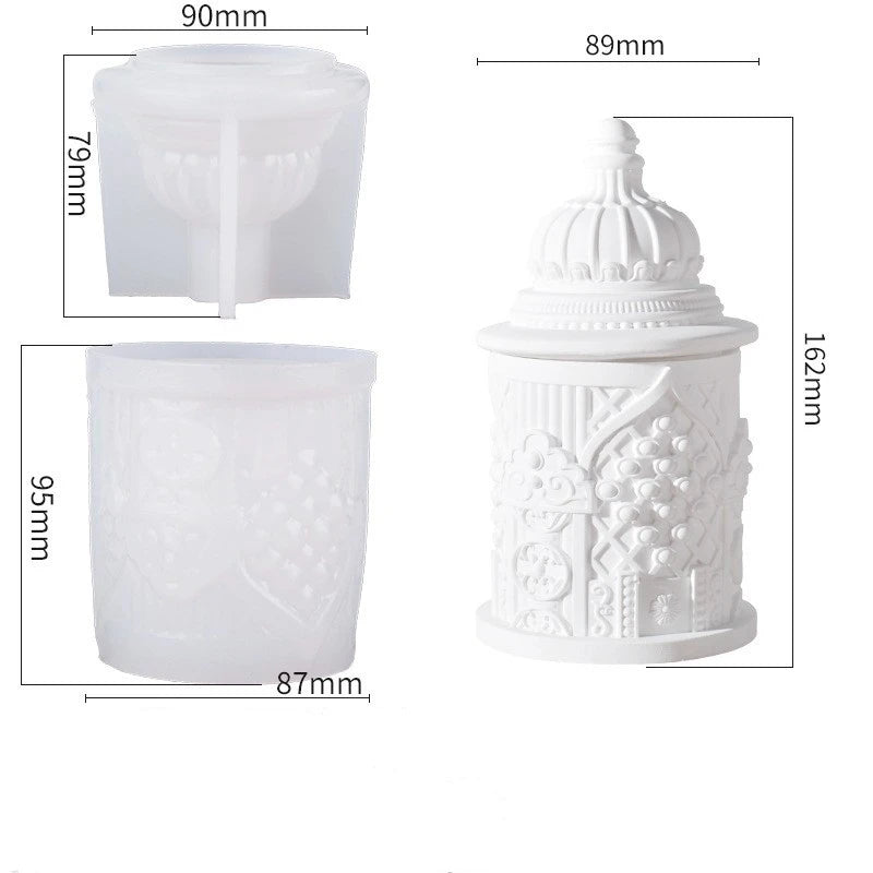 Renaissance Silicone Mold – Candle, Resin & Plaster DIY Craft
