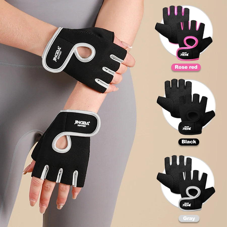 Gym Gloves Fitness Weight Lifting Gloves Body Building Training Sports Exercise Cycling Sport Workout Glove for Men Women Oasis Select